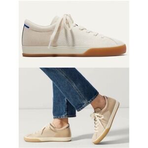 Rothy's | The Lace Up Women's Sneakers in Biscuit